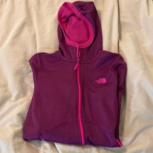 Medium Northface hooded jacket
